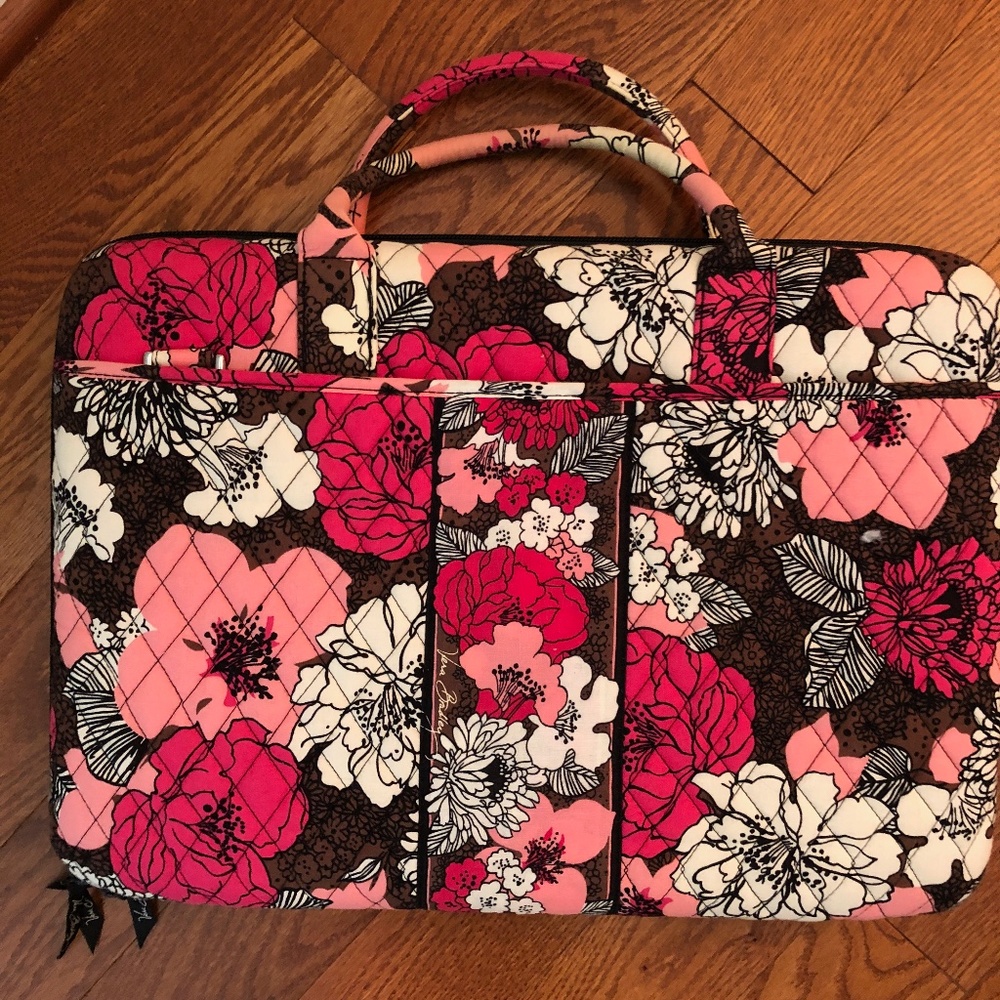 Vera Bradley portfolio case/ hard laptop case